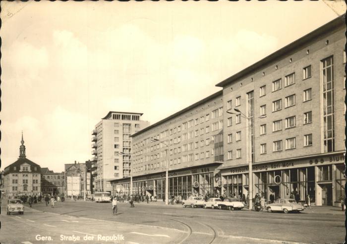 Gera Strasse der Republik