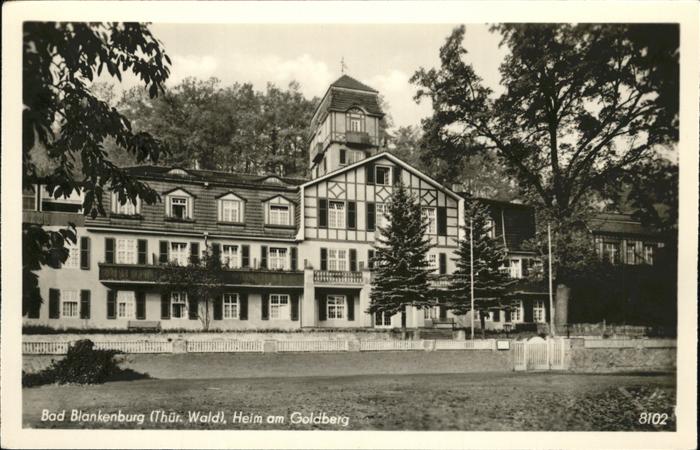 Bad Blankenburg Heim Goldberg
