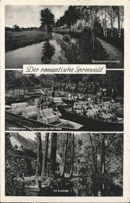 Spreewald Watschofskaweg Lübbenau Kahnabfahrtsste