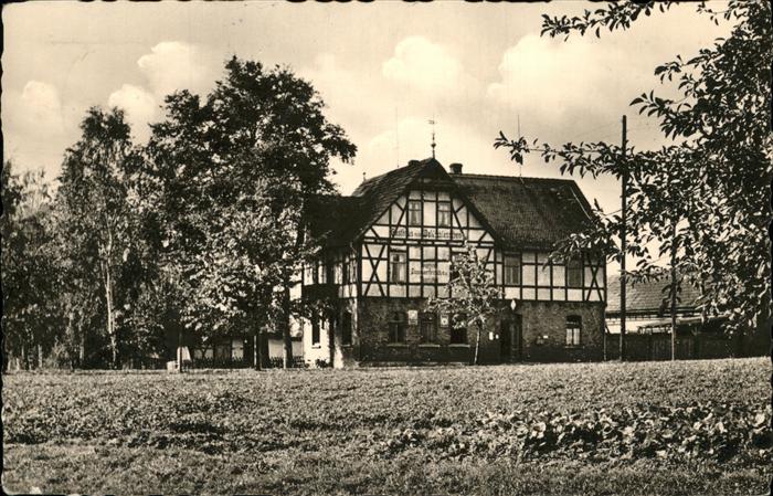 Hummelshain Gasthaus Waldschlößchen