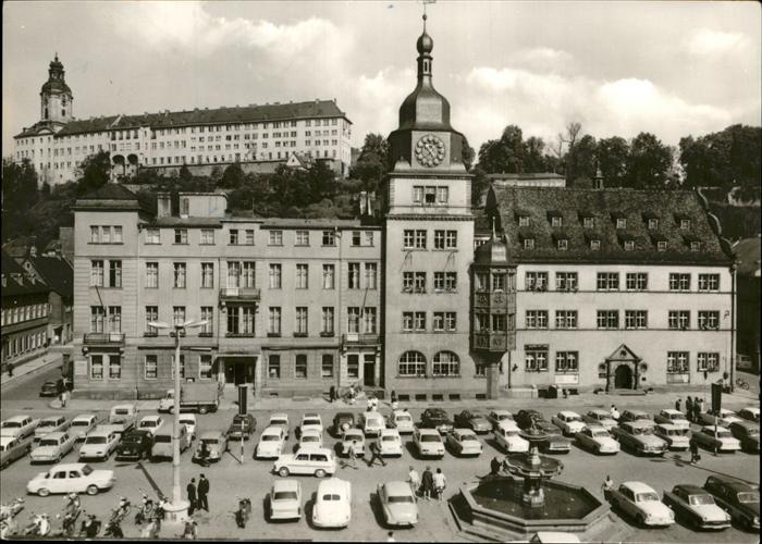 Rudolstadt Markt Schloß Heidecksburg
