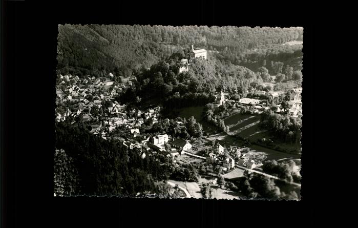 Schwarzburg Thueringer Wald Trippsteinblick