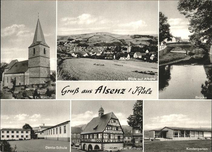 Alsenz Schule Kirche Rathaus Kindergarten Brüc