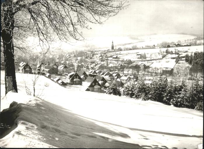 Wurzach Thueringen Winter