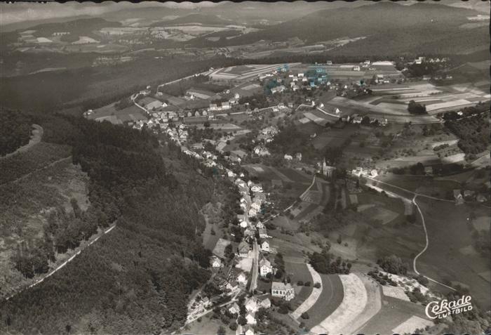 Wilhelmsfeld Fliegeraufnahme