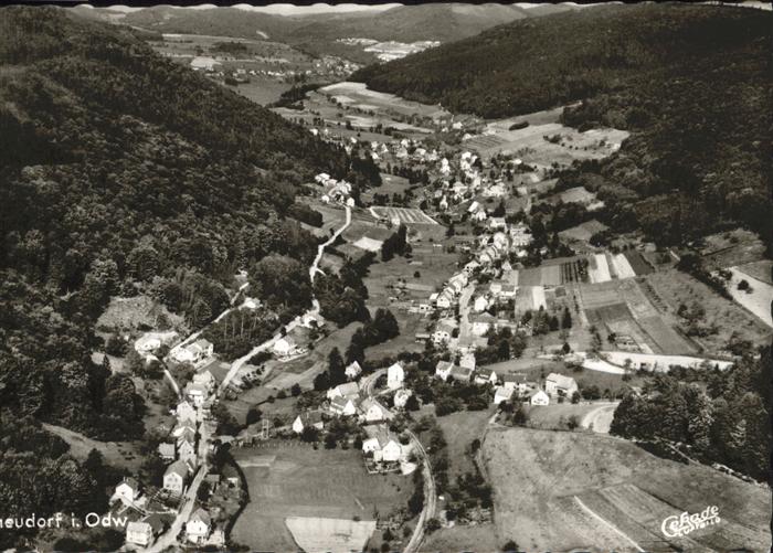 Neudorf Odenwald Fliegeraufnahme