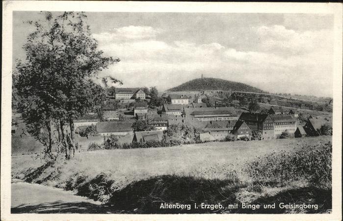Altenberg Erzgebirge Binge Geisingberg
