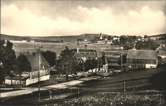 Schellerhau Blick Kahleberg