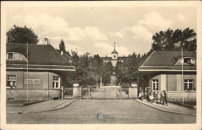 Bad Gottleuba-Berggiesshuebel Sanatorium der SVA