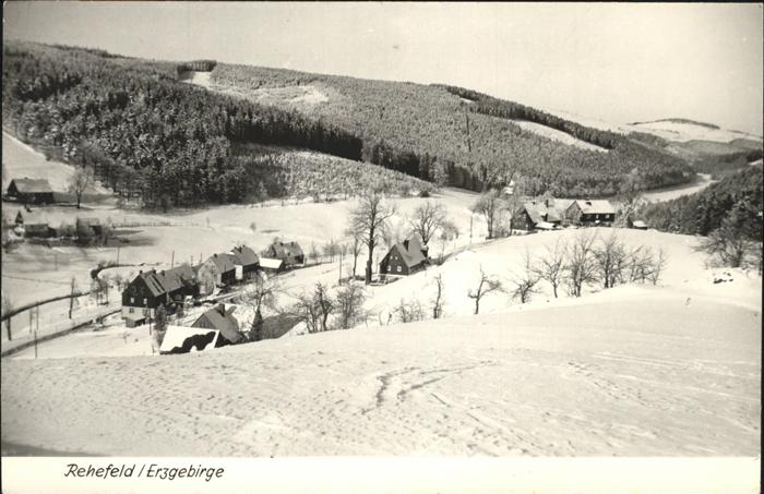 Rehefeld-Zaunhaus Im Schnee