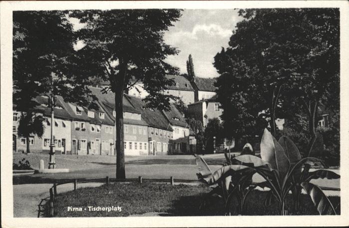 Pirna Elbe Sachsen Tischerplatz