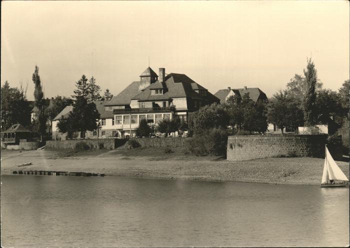 Paulsdorf Dippoldiswalde HO Hotel Haus Seeblick Segelboot