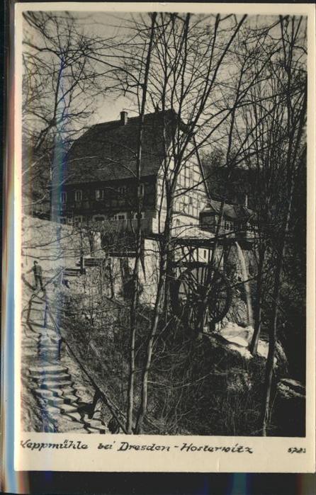 DRESDEN Elbe Hosterwitz Muehle