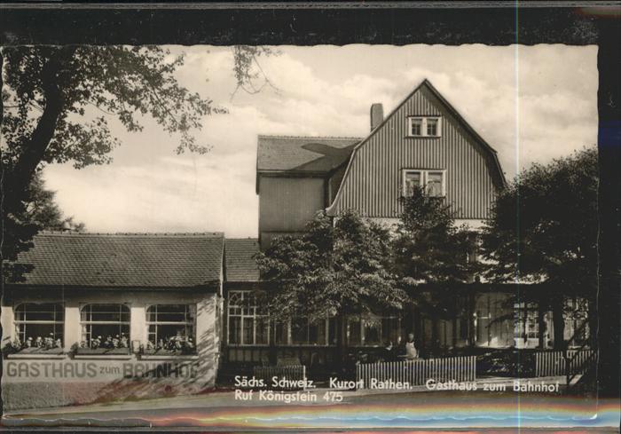 Rathen Saechsische Schweiz Gasthaus zum Bahnhof