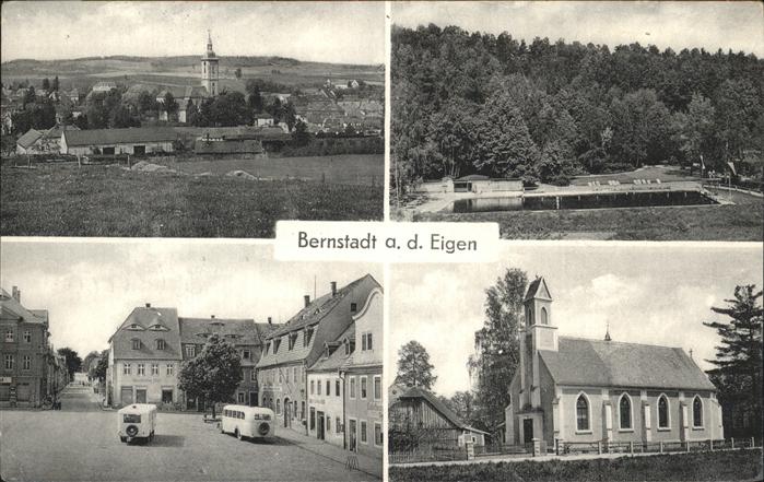 Bernstadt Eigen Kirche Busse Schwimmbad