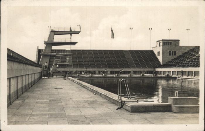 Leipzig Schwimmstadion Friedrich Ebert Strassse