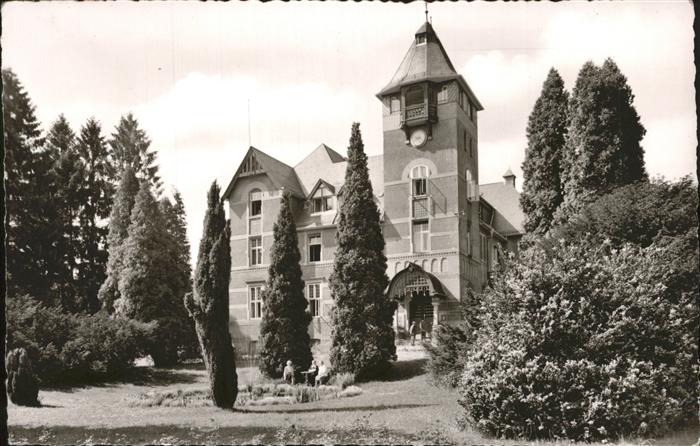 Oberursel Taunus Kuranstalt Hohe Mark