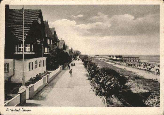 Bansin Ostseebad Strandpromenade