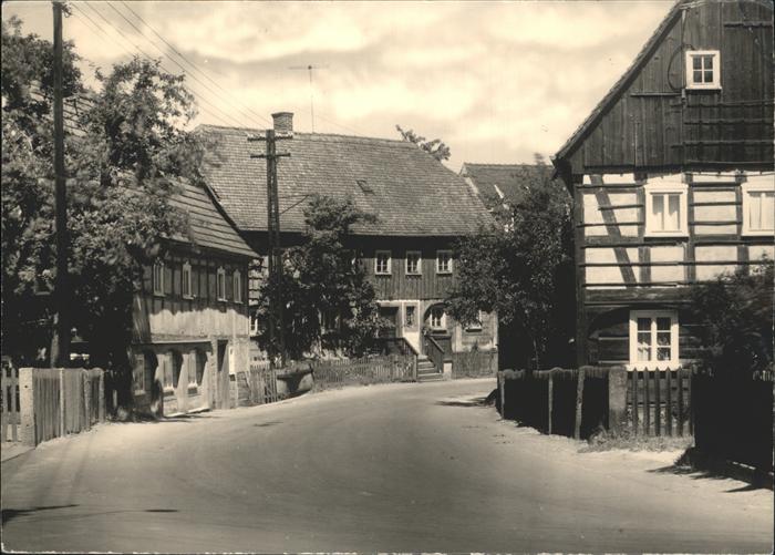 Obercunnersdorf Loebau Umgebindehäuser
