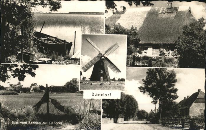 Daendorf Am Bodden Büdnerei Windmühle Dorfstrass