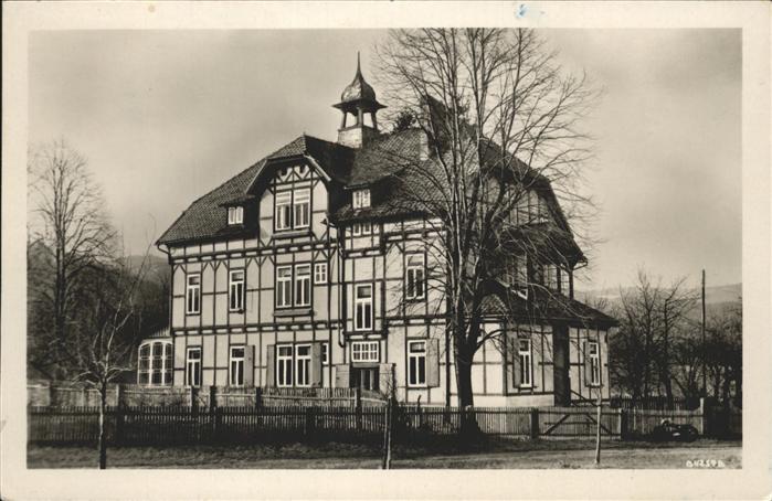 Darlingerode Kindererholungsheim Gustav_Lücke_Stift