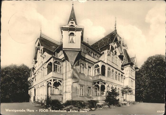 Wernigerode Harz FDGB_Ferienheim Roter Stern