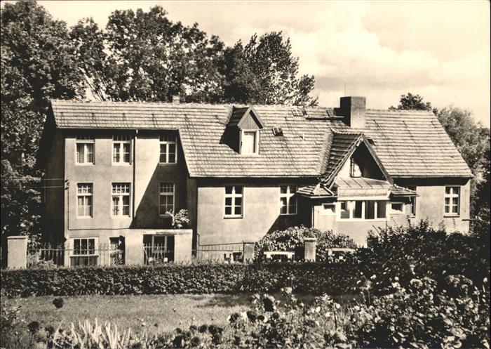 Arendsee Altmark FDGB_Erholungsheim Seeterrasse