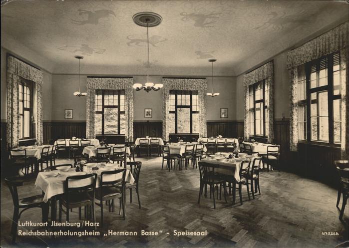 Ilsenburg Harz Reichsbahnerholungsheim Hermann Basse