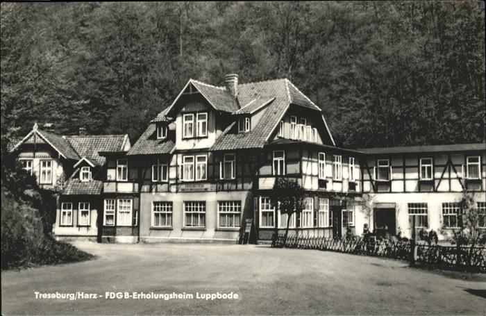Ilsenburg Harz FDGB Erholungsheim Luppbode