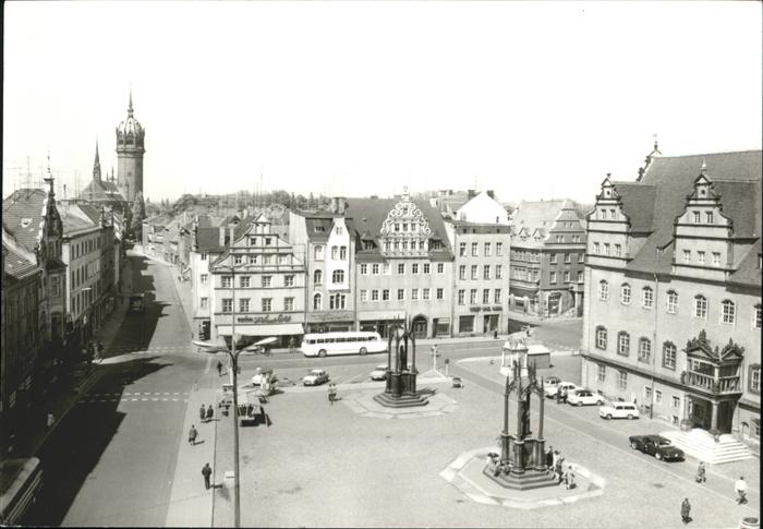 Wittenberg Lutherstadt Lutherstadt Marktplatz