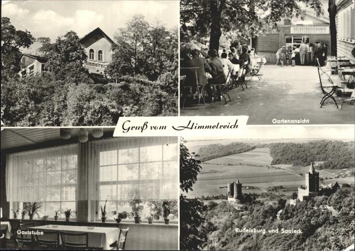 Bad Koesen Gasthaus Himmelbreich Rudelsburg Saalec