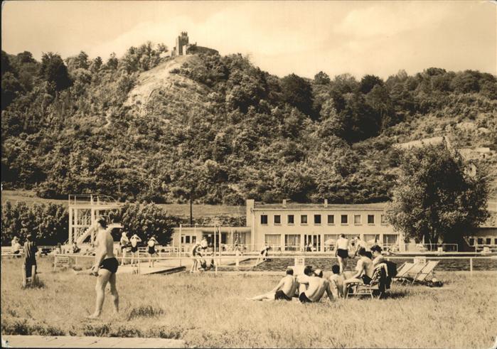 Bad Sulza Soleschwimmbad Badcafe Sonnenburg