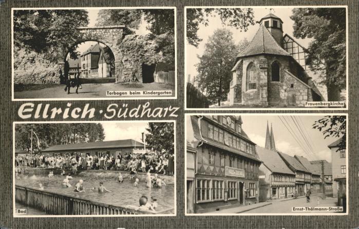 Ellrich Torbogen Frauenbergkirche Bad