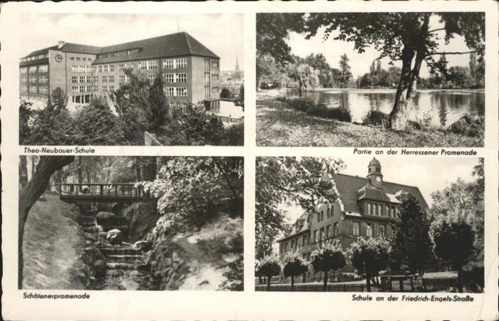 Apolda Herressener Promenade Theo Neubauer Sch
