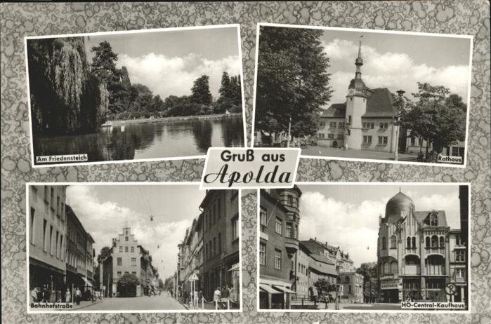 Apolda Rathaus Friedensteich