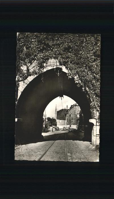 Muehlhausen Thueringen Äusseres Frauentor