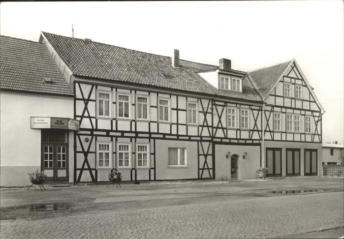 Sundhausen Nordhausen Hotel-Raststätte Zur Helme