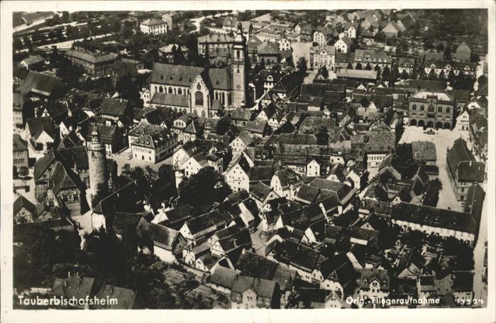 Tauberbischofsheim Fliegeraufnahme