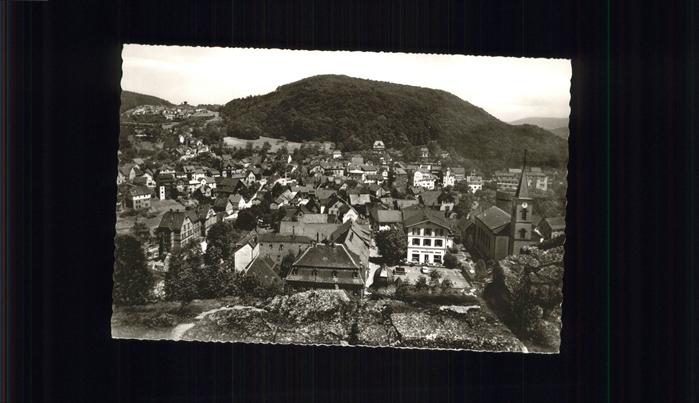 Lindenfels Odenwald Burgblick