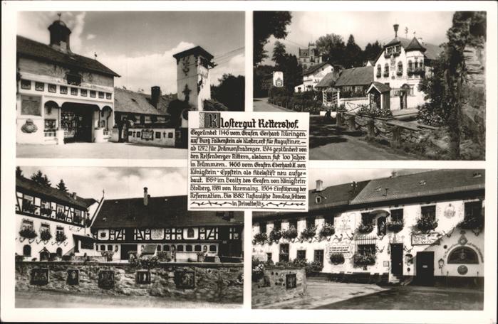 Koenigstein Taunus Cafe Zum fröhlichen Landmann Klostergut