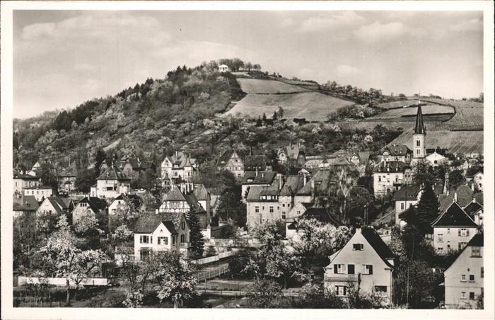 Bensheim Bergstrasse mit Kirchberg