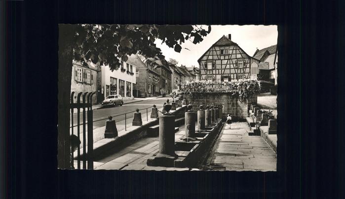 Beerfelden Odenwald Mümlingquelle Fachwerk