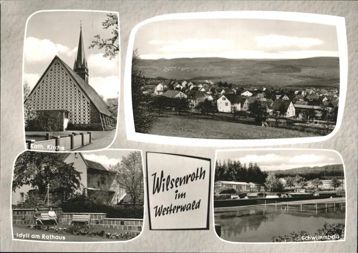 Wilsenroth Kath. KIrche Schwimmbad Rathaus