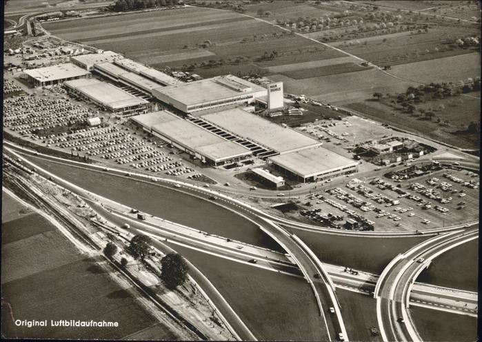 Frankfurt Main Einkaufszentrum Luftbild