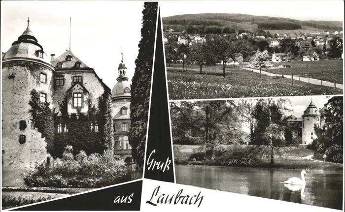Laubach Hessen Schloss Laubach Park