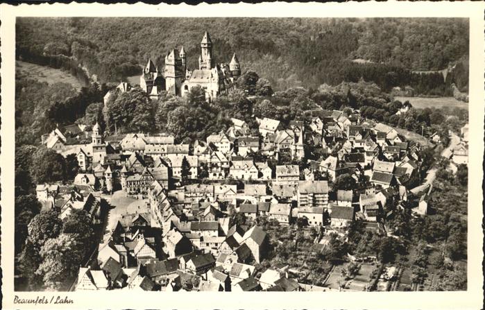 Braunfels Schloss Braunfels Luftaufnahme