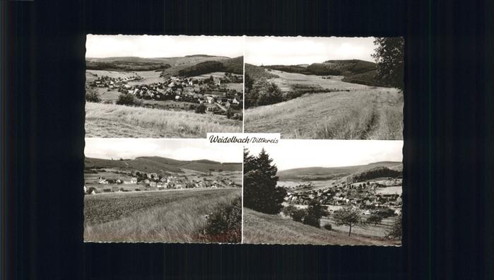 Weidelbach Dillkreis Teilansichten Weidelbach