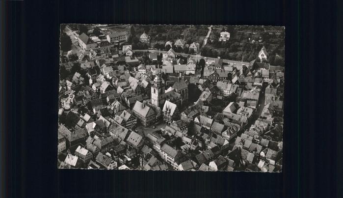 Alsfeld Luftaufnahme Alsfeld Altstadt