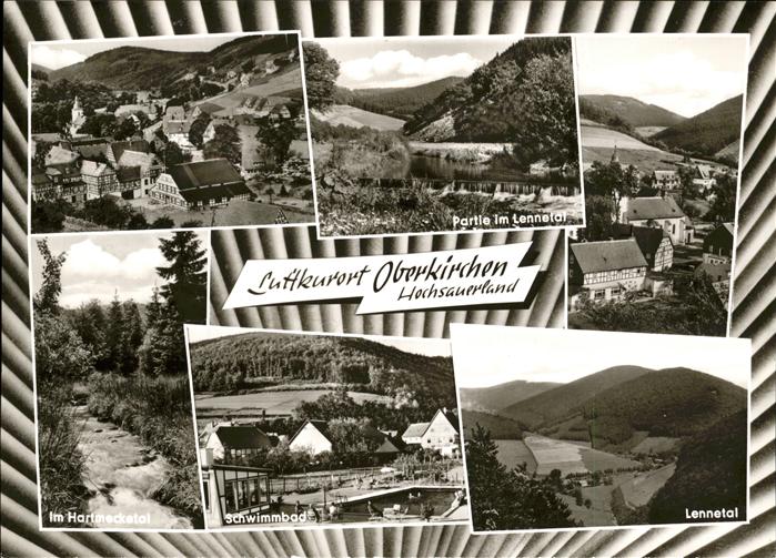 Oberkirchen Sauerland Lennetal Schwimmbad Hartnecketal