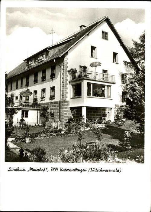 Untermettingen Landhaus Maierhof